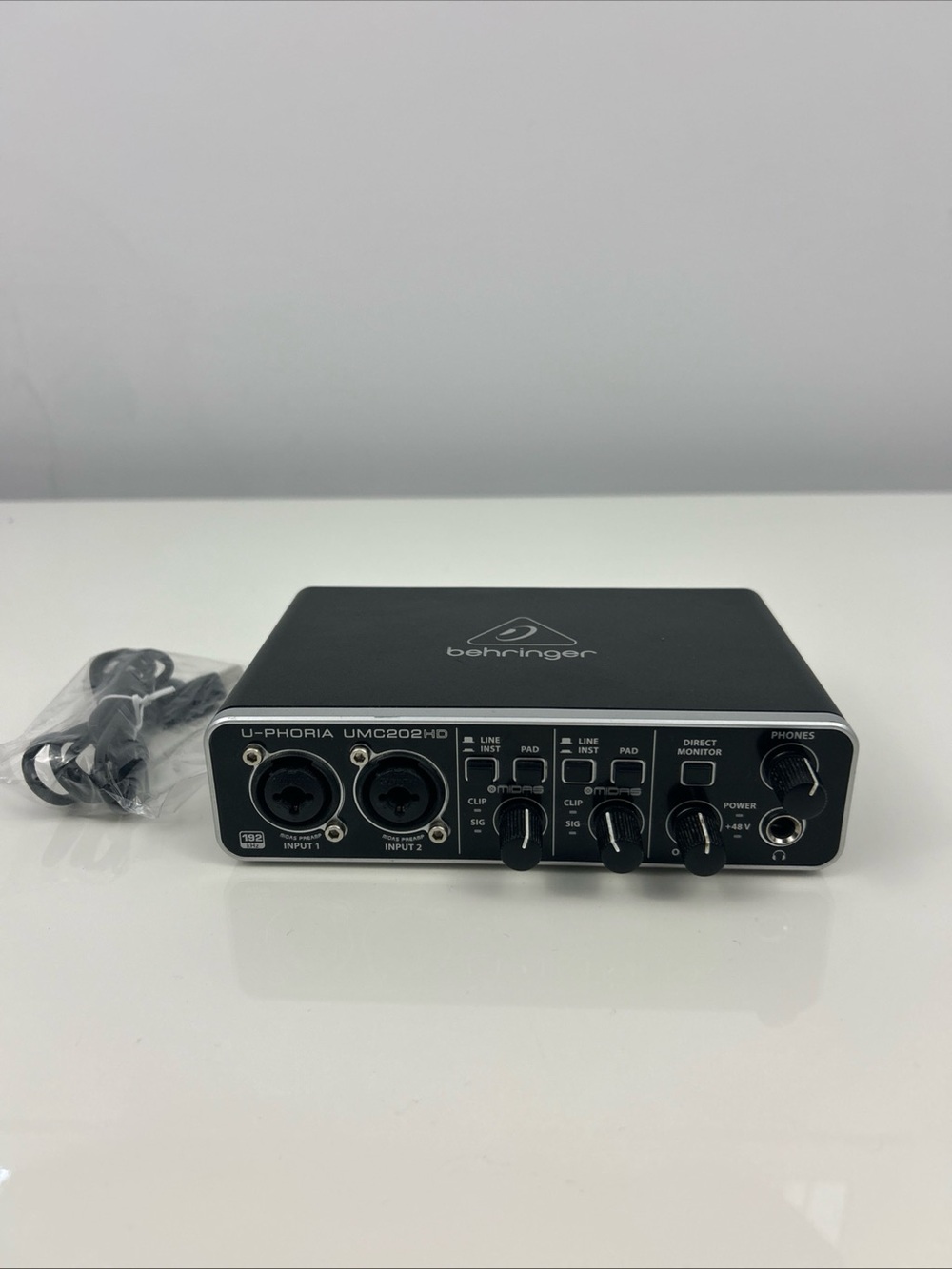 U-Phoria UMC202HD USB Audio Interface - Black